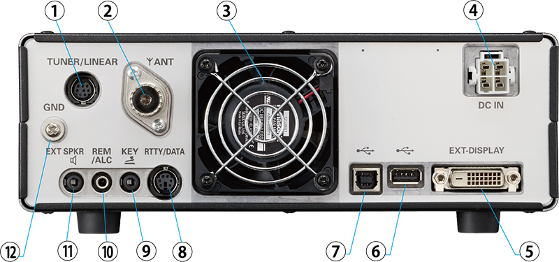 FT-710Field 短波单边带电台(图1)