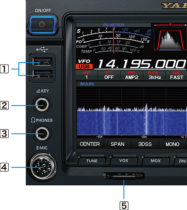 FTDX101MP 短波单边带电台(图1)